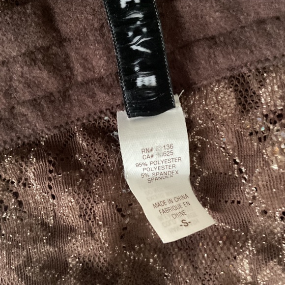 Blinc1000 Vintage Sequin Camisole Brown Small - Picture 9 of 12